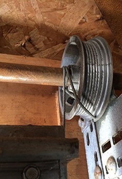 Garage Door Snapped Cable Replacement – Hurst, TX